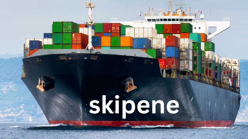 What does “skipene” mean? What does "skipene" mean?