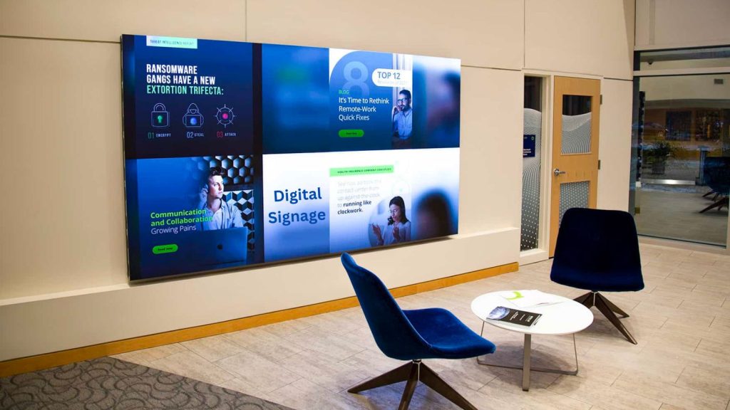 Digital Signage: The digital displays