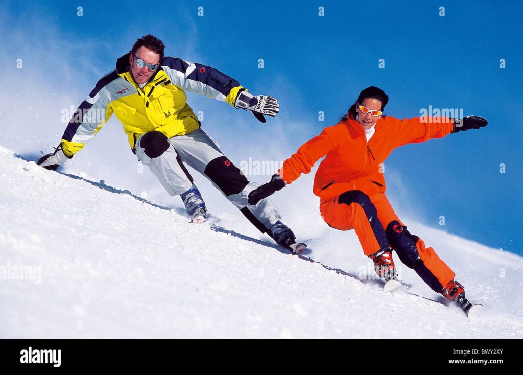 Pair for a Skier
