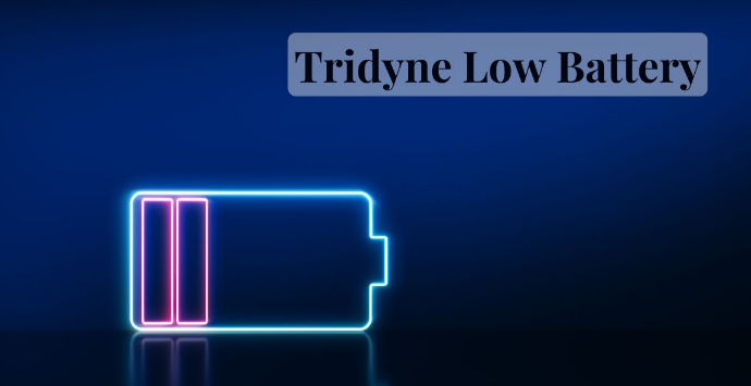 Tridyne Low Battery Notifications: Causes and Solutions Tridyne Low Battery Notifications: Causes and Solutions