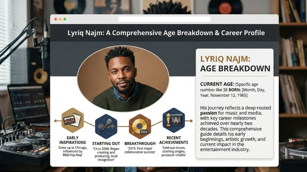 Lyriq Najm Age Breakdown: Everything Explained Lyriq Najm Age
